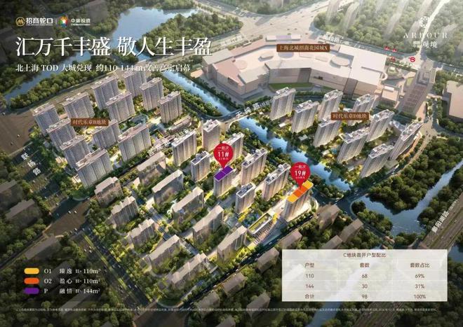 招商中旅·观境(售楼处)202彩神vll5招商中旅·观境楼盘详情_户型 停车位(图2)