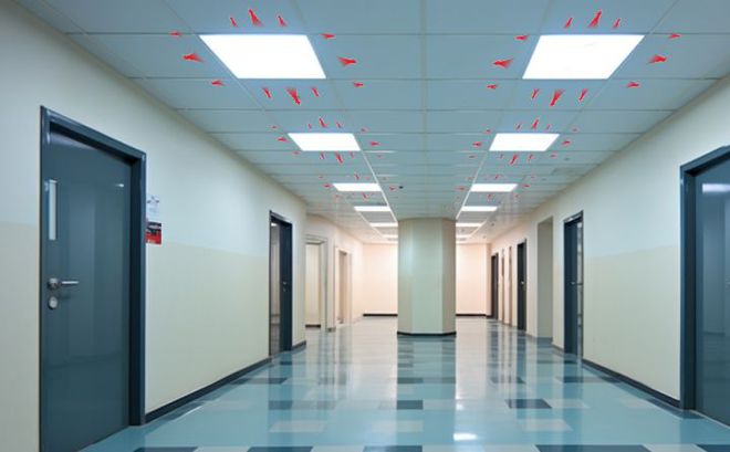 暖玛彩神vll士远红外悬顶取暖器：一体化取暖新选择